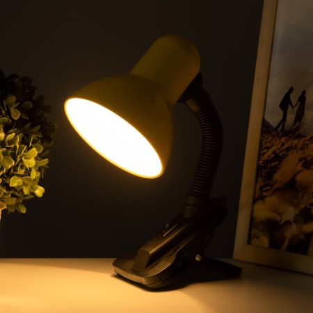 Table lamp E27, with off. On the clamp (220V) yellow (108V) Risalux-8