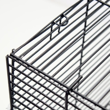 The cage for rodents "Pigzon" No. 5, with 3 floors, equipped, 41 x 30 x 58 cm, turquoise-13