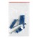 Magnetic-marker board 45x60 cm, calligrata premium, in an enhanced aluminum frame, with a shelf