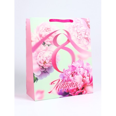 Package Gift Laminated Vertical "March 8", XL 40 × 49 × 19 cm-1