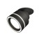 A set of a built -in rotary lamp with AMBRELLA LIGHT, Techno, XM8102523, Black Black Sand