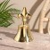 Bell "Tref" brass 16 cm