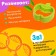 Developing toy-chain for teeth "Fruit rings"