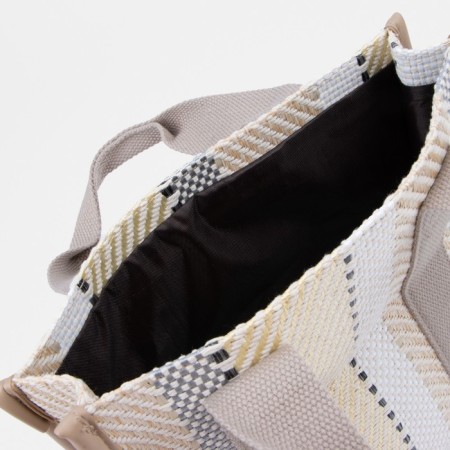 Bag-touut without fastening, gray color-2