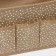 Organsiser for cosmetics of the “Points” Dolyana, 25 × 12 × 15 cm, beige color