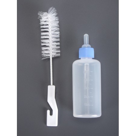 A set for feeding puppies and kittens (a bottle of 60 ml, nipple and ruff)-7