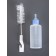 A set for feeding puppies and kittens (a bottle of 60 ml, nipple and ruff)