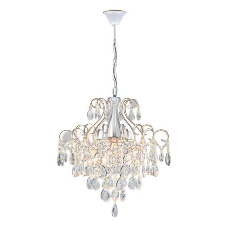Suspended lamp 6x60W E27, size 51x51x92 cm