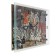 Carty clock is wall-mounted, interior "tigers", silent, 30 x 20 cm