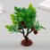 Artificial plant for creativity plastic "Bush of apple tree" 7.5x10 cm