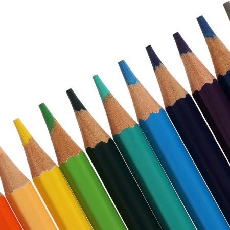 Pencils of watercolor 18 flowers, beam "Classic", with a brush-2