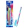 Set of ballpoint pens 4 pcs, erichkrause, "neo stick Cool Ray" node 0.7 mm color blue blue