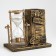Sanding clock "Notes", souvenir, organizer for the office, 14.5 x 8 x 13 cm