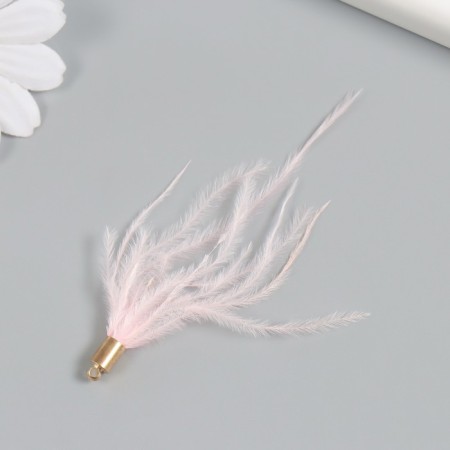 Decor for creativity Pen "Brush Ostrus" set 2 pcs pink 9x0.5 cm-2