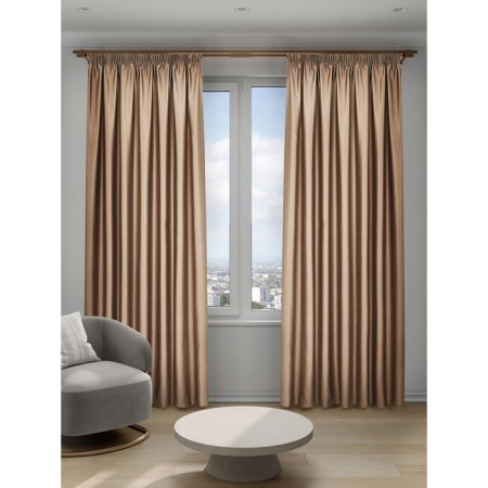 Decofest "Trinity" curtain, size 200x280 cm, brown color-3