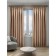 Decofest "Trinity" curtain, size 200x280 cm, brown color