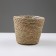 Kashpo wicker "safari", 17.5x17.5x16 cm, natural