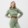 Female set (Fufaika/Pants) I am beginning, olive color, size 48