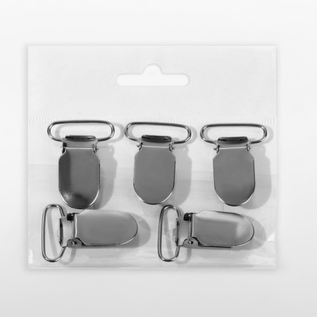 Clip for fixation, 25 mm, nickel color-4