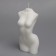Figure candle "Women's bust", 6x14 cm, white, 4 hours
