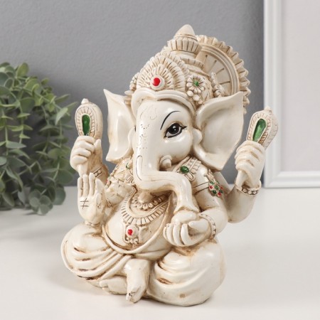 Souvenir Polystone under the stone "Ganesh - the god of wisdom and prosperity" 12x17.5x21 cm-3
