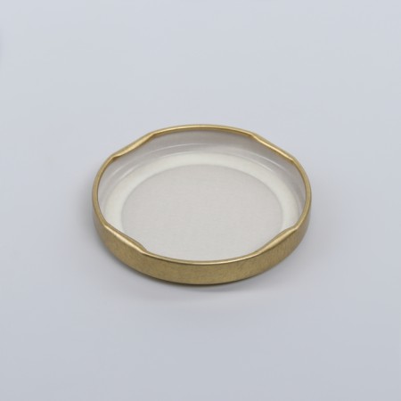 Conservation cover "Elabuga", TO-58 mm, screw, varnished, gold color-1