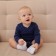 Body Children's minku color dark blue, height 62-68 cm