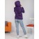 Female Hoods Dizzy, size 48, purple color