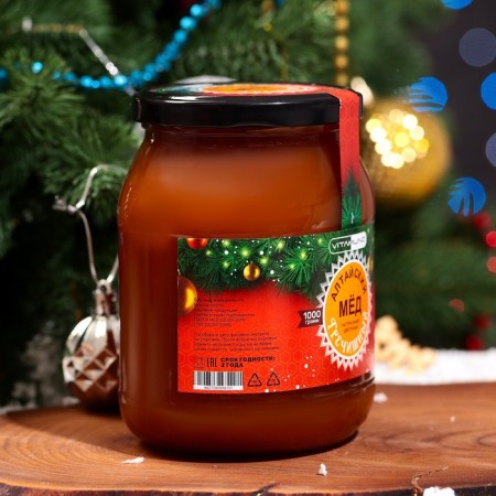 New Year's honey Altai buckwheat Vitamuno, ball, 1000 g-1