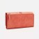 Women's wallet on magnets, pink color