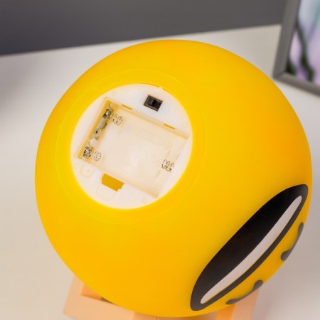 Night Smile Smile LED from batteries 3haa yellow 14x14x18 cm Risalux-5