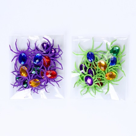 Spiders, set 12 pcs., Mix colors-2