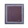 Men's nasal male Ethel "Sergio" 30*30 cm, (set 12 pcs,) cv. Violet, Fig. Mix