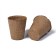 Peat pot, 100 ml, 6 × 6 cm, Greengo