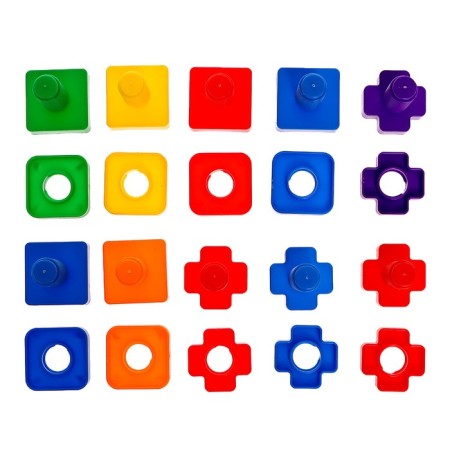 Designer "Bolts and nuts", in a container, 10 bolts and nuts-3