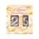 Candle in the cake jubilee "line" (set 2 in 1), number 25/52, silver metallic, 6.5 cm