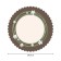 Tablecloth on the table "Circle with flowers", round, Saten, d = 150 cm