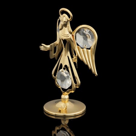Souvenir "Angel", with crystals, 7.5 cm-1