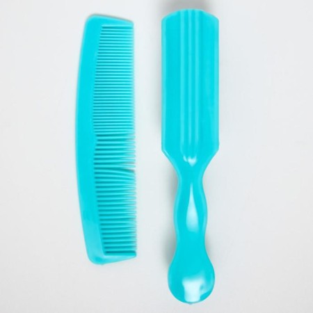 Baby comb + massage hair brush, from 0 months, MIX color-1