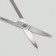 Scissors manicure, bent, 9 cm, silver color