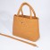 Olivi-tout bag on lightning, mustard color