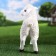 Garden figure "lamb" 30x12x31cm