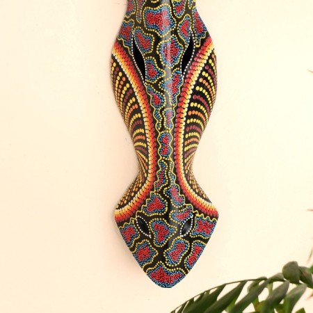 Mask "Giraffe" tree 50x15x7 cm-2