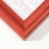 Photo frame pine С20 red 24x30 cm (plastic screen)