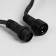 Garland "fringe" 3 x 0.9 m, IP65, UMS, dark rubber thread, 232 LED, white glow, 220 V