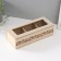 Casket tree with divisions "Flower pattern" 24x9.8x7 cm