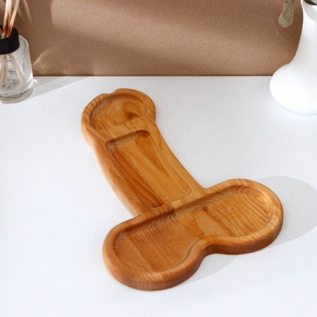 A dish for serving "XL", in a gift box, birch, 32.5 × 20 × 1.7 cm-2