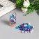 Surgut in granules in the jar of "octagonal" winter colors 15 g 6x3x3 cm