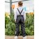 Pants for a boy, height 92 cm, color black graphite