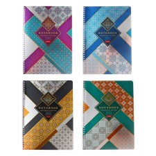A notebook of 80 sheets in a cage on the crest 
